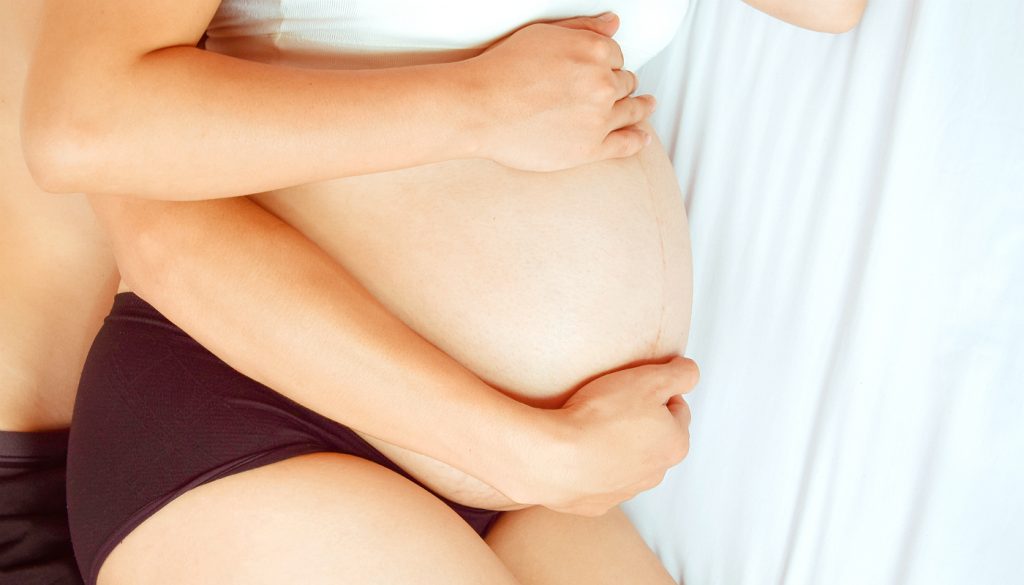 Mẹ bầu bị giảm ham muốn khi mang thai 3 tháng cuối