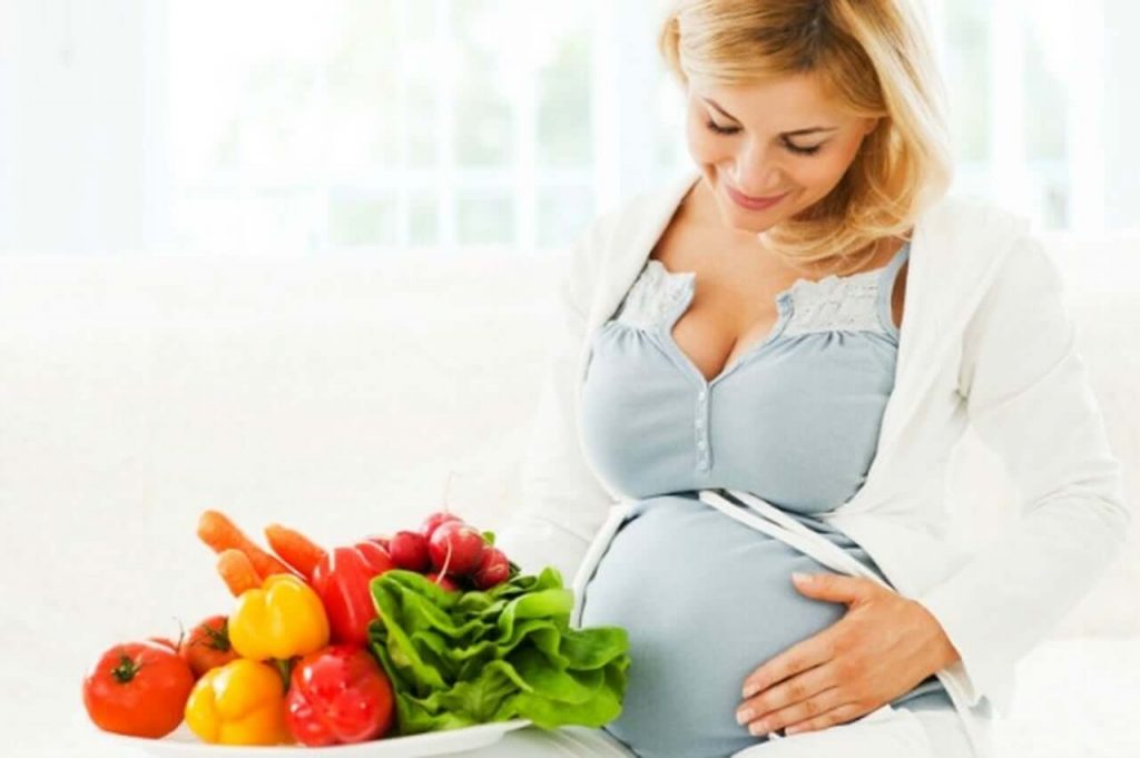 Dinh dưỡng cho mẹ bầu 33 tuần
